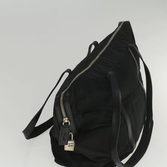 PRADA Tote Bag Nylon Black Auth bs9018 - Picture 6 of 16